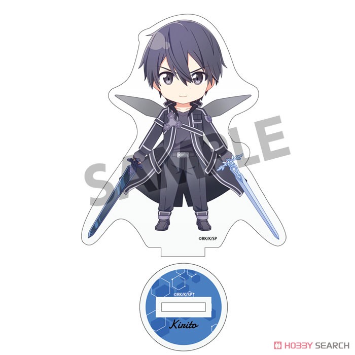 ぴくりる！ ソードアート・オンライン アリシゼーション War of Underworld アクリルフィギュア キリト 黒の剣士 (キャラクターグッズ) 商品画像1
