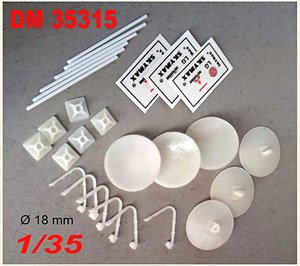 Satellite Dish (6 Pieces) (Plastic model)