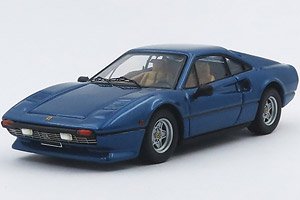 フェラーリ 308 GTB ポストプロダクション 1980 メタリックブルー (ミニカー)