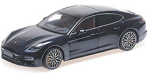 ポルシェ パナメーラ ターボ S 2020 ブルーメタリック (ミニカー)
