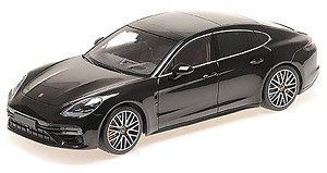 ポルシェ パナメーラ ターボ S 2020 ブラックメタリック (ミニカー)