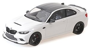 BMW M2 CS 2020 ホワイト/ブラックホイール (ミニカー)