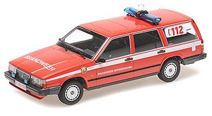 ボルボ 740 GL ブレーク 1986 グロッベンドンク 消防車 (ミニカー)