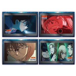 Movie Detective Conan: The Black Iron Submarine Electrostatic Pitatto Poster (Anime Toy)