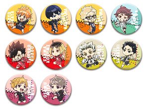 ぴょんコレ ハイキュー!! トレーディング缶バッジ (10個セット) (キャラクターグッズ)