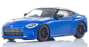 Kyosho Mini Car & Book No.13 Nissan Fairlady Z (Blue Metallic) (Diecast Car)