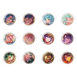 夢職人と忘れじの黒い妖精 トレーディング箔押し缶バッジ Vol.2 (12個セット) (キャラクターグッズ)