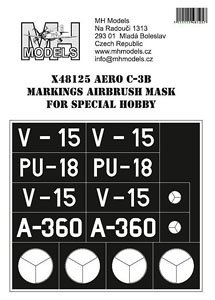 アエロ C-3B マーキング塗装マスクシール (スペシャルホビー用) (プラモデル)