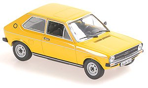アウディ 50 - 1975 - イエロー (ミニカー)