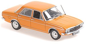アウディ 100 - 1969 - オレンジ (ミニカー)