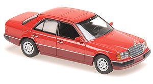 メルセデスベンツ 230E 1991 ダークレッドメタリック (ミニカー)