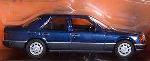 メルセデスベンツ 230E 1991 ダークブルーメタリック (ミニカー)