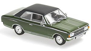 オペル コモドーレ A 1970 グリーンメタリック (ミニカー)