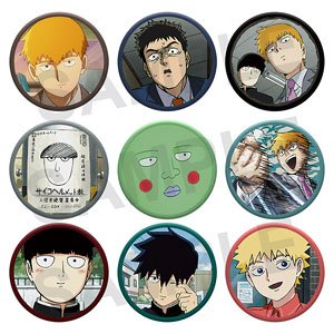 モブサイコ100 III コレクション缶バッジ (9個セット) (キャラクターグッズ)