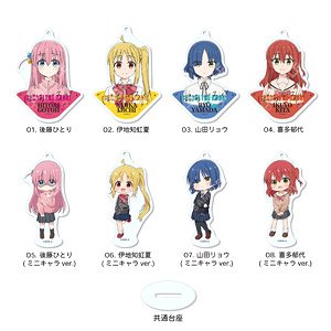 [Bocchi the Rock!] Marutto Stand Key Ring 01 Vol.1 (Set of 8) (Anime Toy)