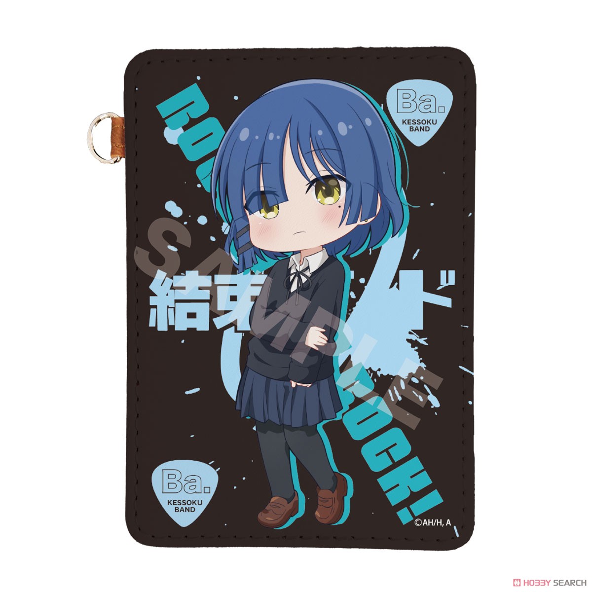 【ぼっち・ざ・ろっく！】 レザーパスケース 03 山田リョウ (キャラクターグッズ) 商品画像1