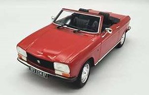 プジョー 304 カブリオ 1973 レッド (ミニカー)