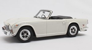 トライアンフ TR5 p.i. 1968 ホワイト (ミニカー)