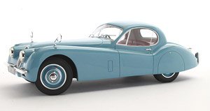 ジャガー XK120 FHC 1951-1954 パステルブルー (ミニカー)