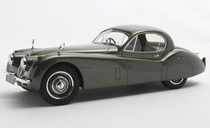 ジャガー XK120 FHC 1951-1954 グリーンメタリック (ミニカー)