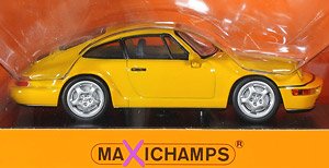 Porsche 911 Carrera 1992 Yellow (Diecast Car)