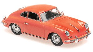 Porsche 356 B Coupe 1961 Orange (Diecast Car)
