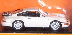 Porsche 911 Turbo (964) 1990 White (Diecast Car)