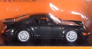 ポルシェ 911 ターボ (964) 1990 ブラックパール (ミニカー)