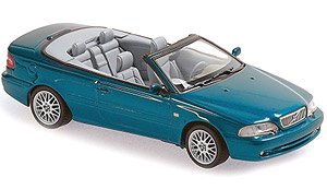 ボルボ C 70 カブリオレ 1998 ブルーメタリック (ミニカー)