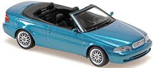 Volvo C 70 Cabriolet 1998 Blue Metallic (Diecast Car)