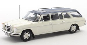 MB V114 LWB クレイフォード エステート 1971 ホワイト (ミニカー)