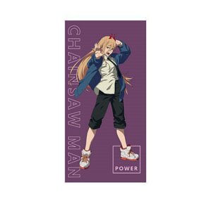 Chainsaw Man Visual Bath Towel 4. Power (Anime Toy)