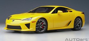レクサス LFA (パール・イエロー) (ミニカー)