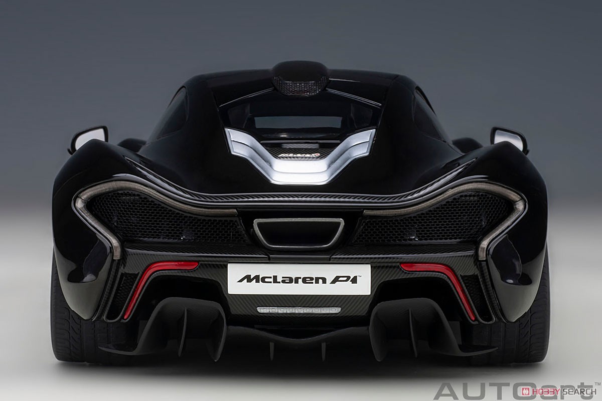 McLaren P1 (Metallic Black/Red & Black Seat) (Diecast Car) Item picture6