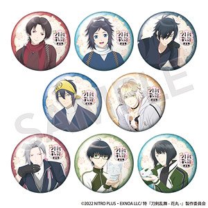 Toku [Touken Ranbu: Hanamaru] -Setsugetsuka- Trading [Especially Illustrated] Can Badge (Set of 8) (Anime Toy)