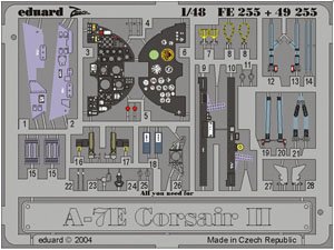 A-7E エッチングパーツ (ハセガワ用) (プラモデル)