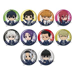 ブルーロック トレーディング缶バッジ デフォルメ スーツ ver. (10個セット) (キャラクターグッズ)