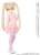 45 Ribbon Usagi`s Fluffy Sailor Knit (Pink x White) (Fashion Doll) Other picture1