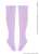 45 Polka Dot Pastel Knee High Socks (Purple x White Dot) (Fashion Doll) Item picture1