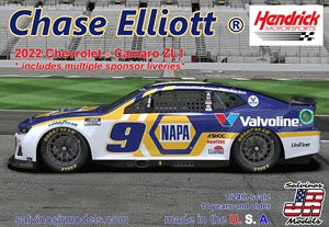 NASCAR 2022 カマロ ZL1 #9 ヘンドリックスモータスポーツ 「チェイス・エリオット」 `マルチスポンサー` (プラモデル)