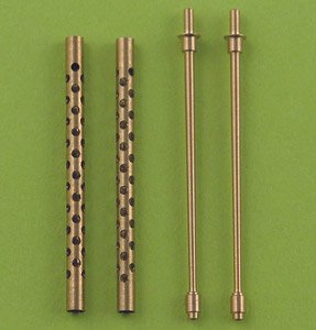 WWII/現用 アメリカ ブローニングM2 .50口径(12.7mm)航空機関銃 銃身 (2本入) (プラモデル)