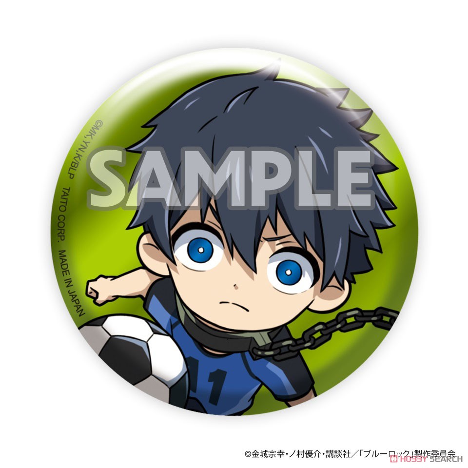 ブルーロック メタリック缶バッジ (8個セット) (キャラクターグッズ) 商品画像2