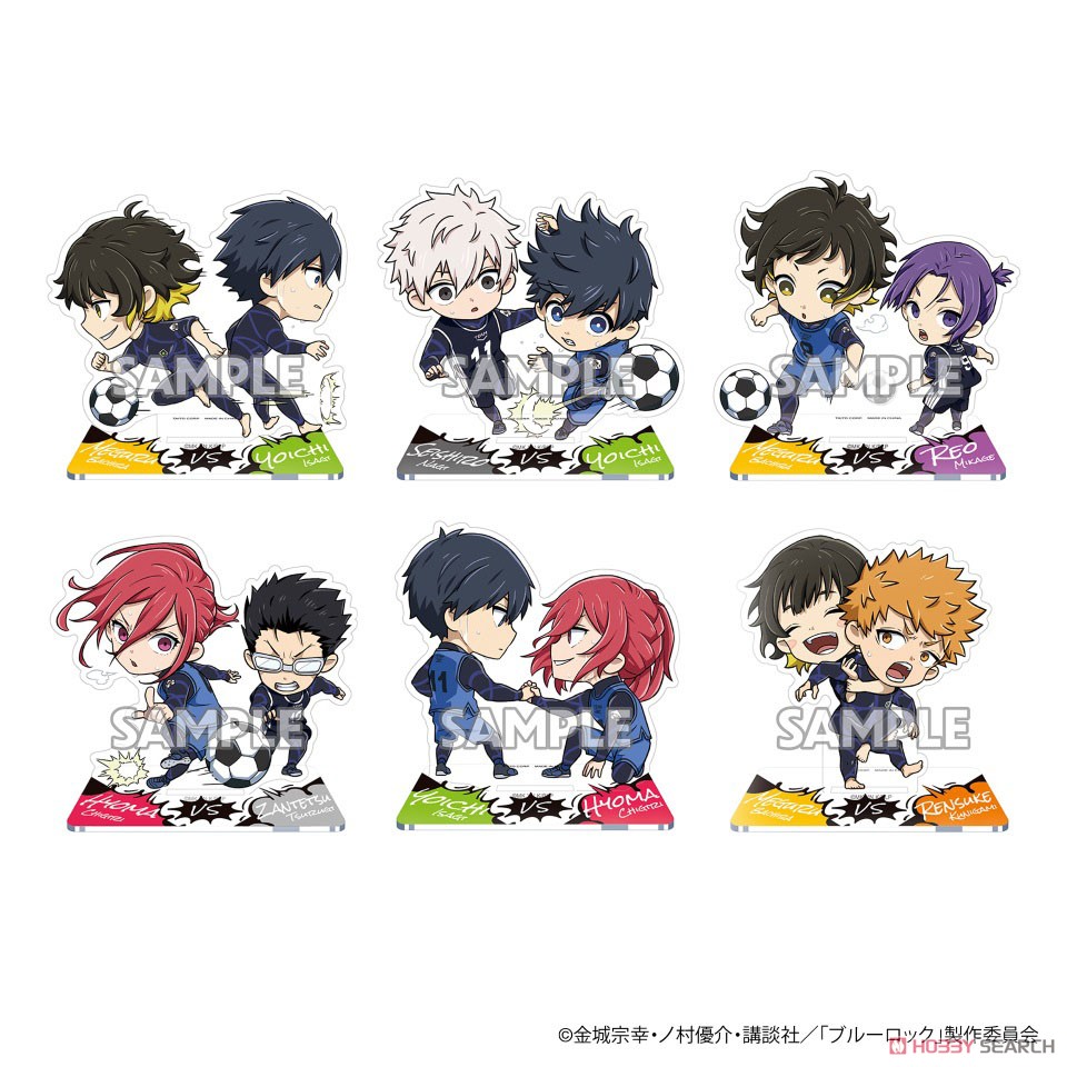 ブルーロック VSアクリルスタンド (6個セット) (キャラクターグッズ) 商品画像1
