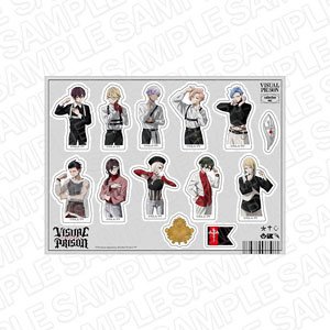 ヴィジュアルプリズン ステッカーシート collection ver. (キャラクターグッズ)