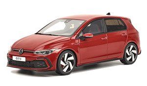 フォルクスワーゲン ゴルフ VIII GTI 2021 (レッド) (ミニカー)