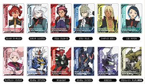 Acrylic Magnet Mobile Suit Gundam: The Witch from Mercury (Set of 12) (Anime Toy)