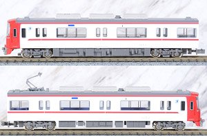 名鉄 3100系2次車 (新塗装・3112編成) 基本2両編成セット (動力付き) (基本・2両セット) (塗装済み完成品) (鉄道模型)