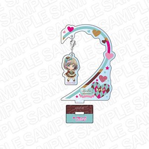 ラブライブ！スーパースター!! ふらふらアクリルスタンド 唐可可 バレンタインデー デフォルメ ver. (キャラクターグッズ)