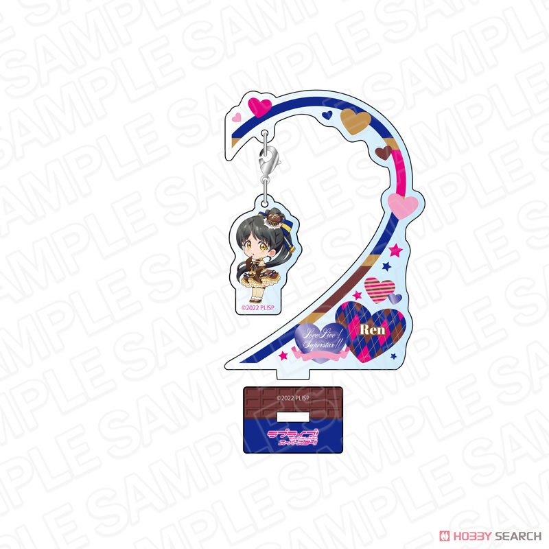ラブライブ！スーパースター!! ふらふらアクリルスタンド 葉月恋 バレンタインデー デフォルメ ver. (キャラクターグッズ) 商品画像1