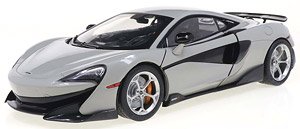 マクラーレン 600LT クーペ 2018 (シルバー) (ミニカー)